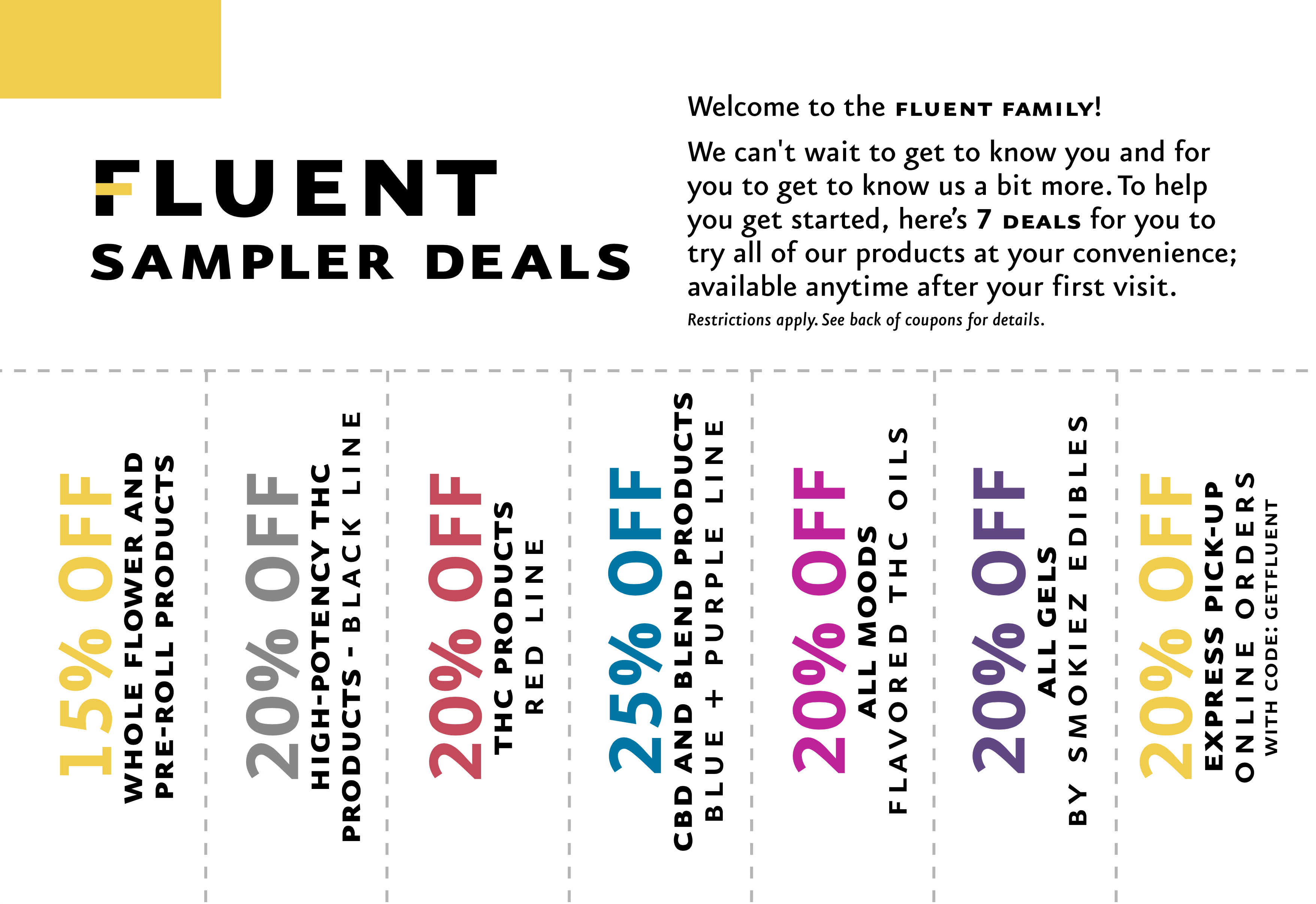 First-Time Customer - Sampler Deals