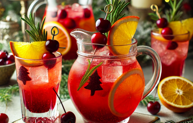 Cranberry Festive Fall Cannabis Infused Mocktail