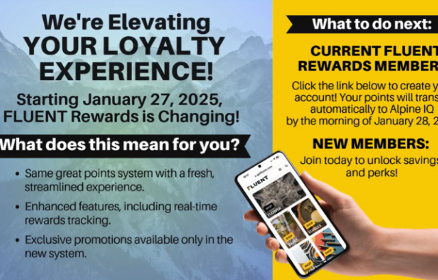 We're Elevating Your Loyalty Experience with FLUENT Rewards!