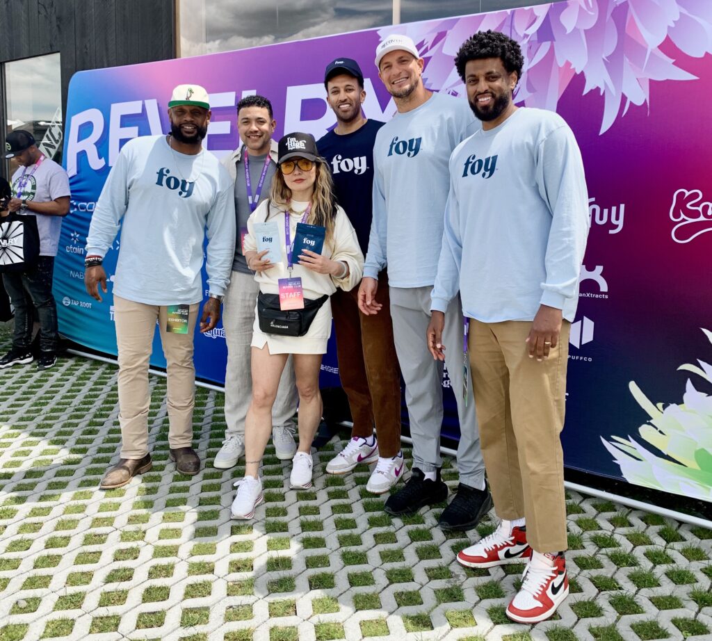 A group of people posing for a photo